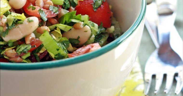 Tabbouleh di farro germogliato