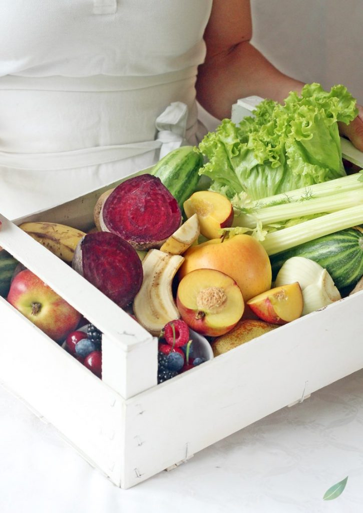 quattro ricette di estratti di frutta e verdura