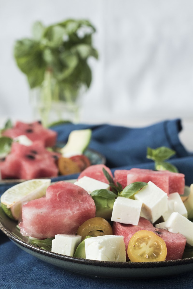 insalata di anguria e feta