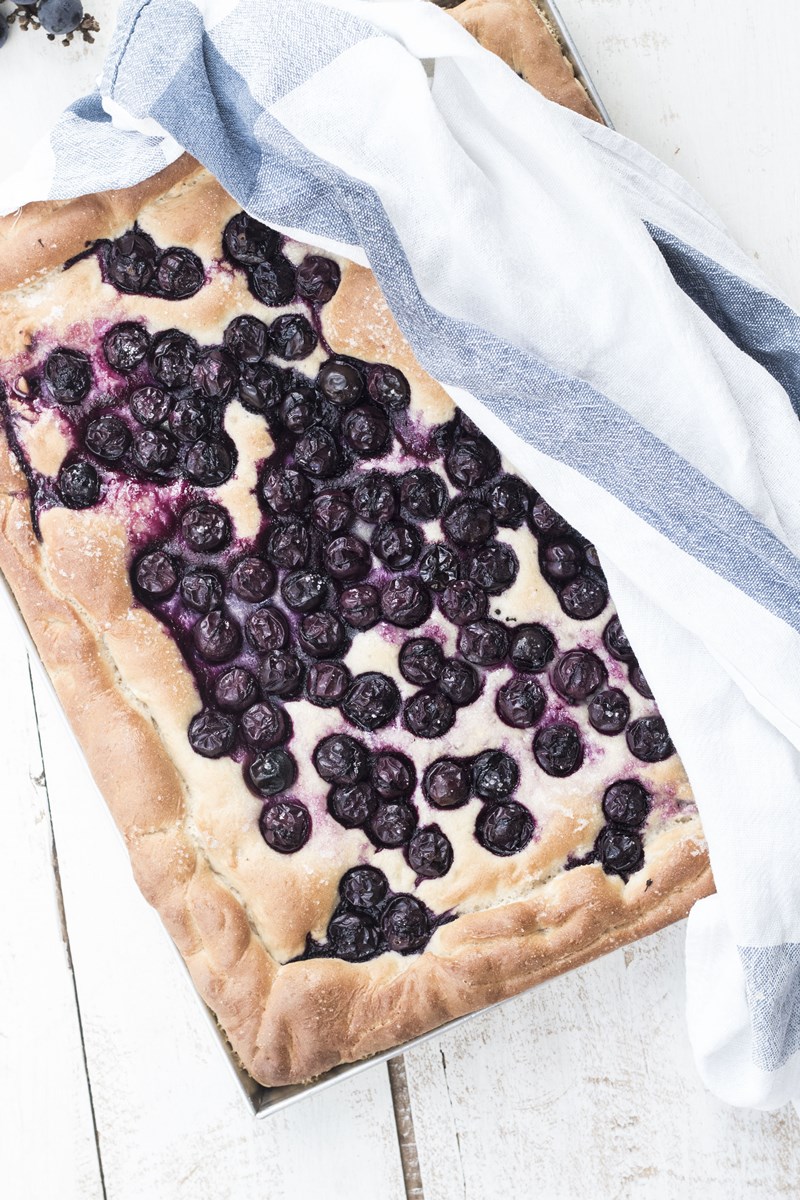 Focaccia con l'uva