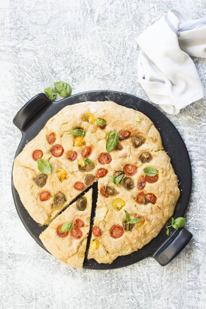 Focaccia senza impasto