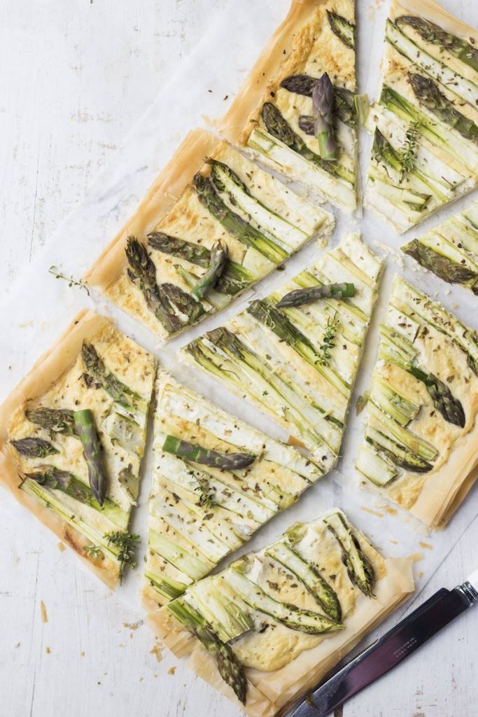 Montessori In Cucina: quiche con asparagi e crema di tofu