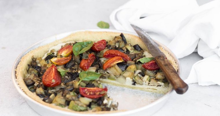 Torta Salata Vegana con Verdure Estive
