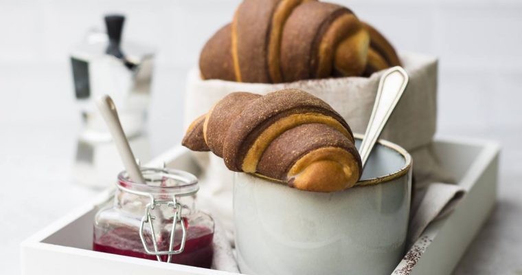 Brioche Bicolori alla Panna e Cacao