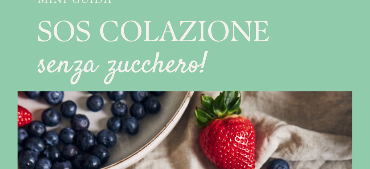 Mini guida: SOS Colazione senza zucchero! Un regalo per te