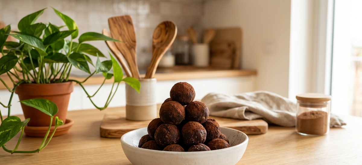 Tartufini proteici e vegani: La soluzione proteica e naturale per le donne +40