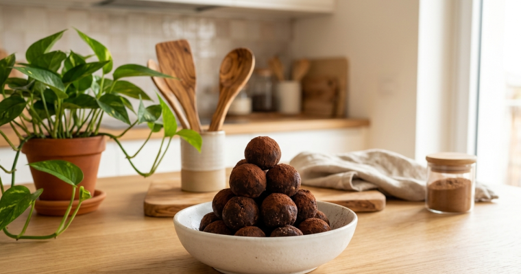 Tartufini proteici e vegani: La soluzione proteica e naturale per le donne +40